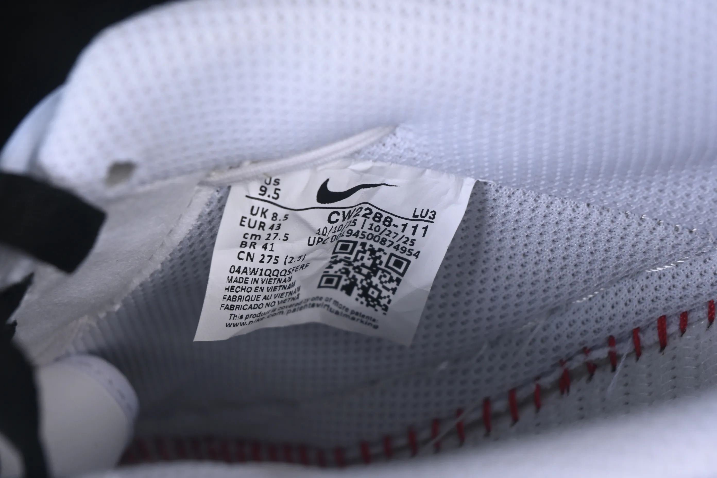 All categories Nk Air Force 1 Air Force series Nk Air Force 1 Low Air Force low-top Nike Air Force 1'07 Low Two-dimensional theme Air Force 1 low-top casual sneakers CW2288-111